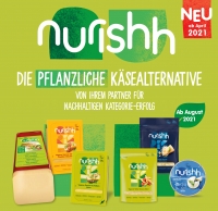 Marke für pflanzenbasierte Käsealternativen: Bel Group lanciert Nurishh -